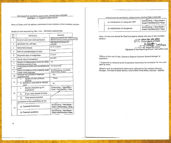 Mathura Associates client project